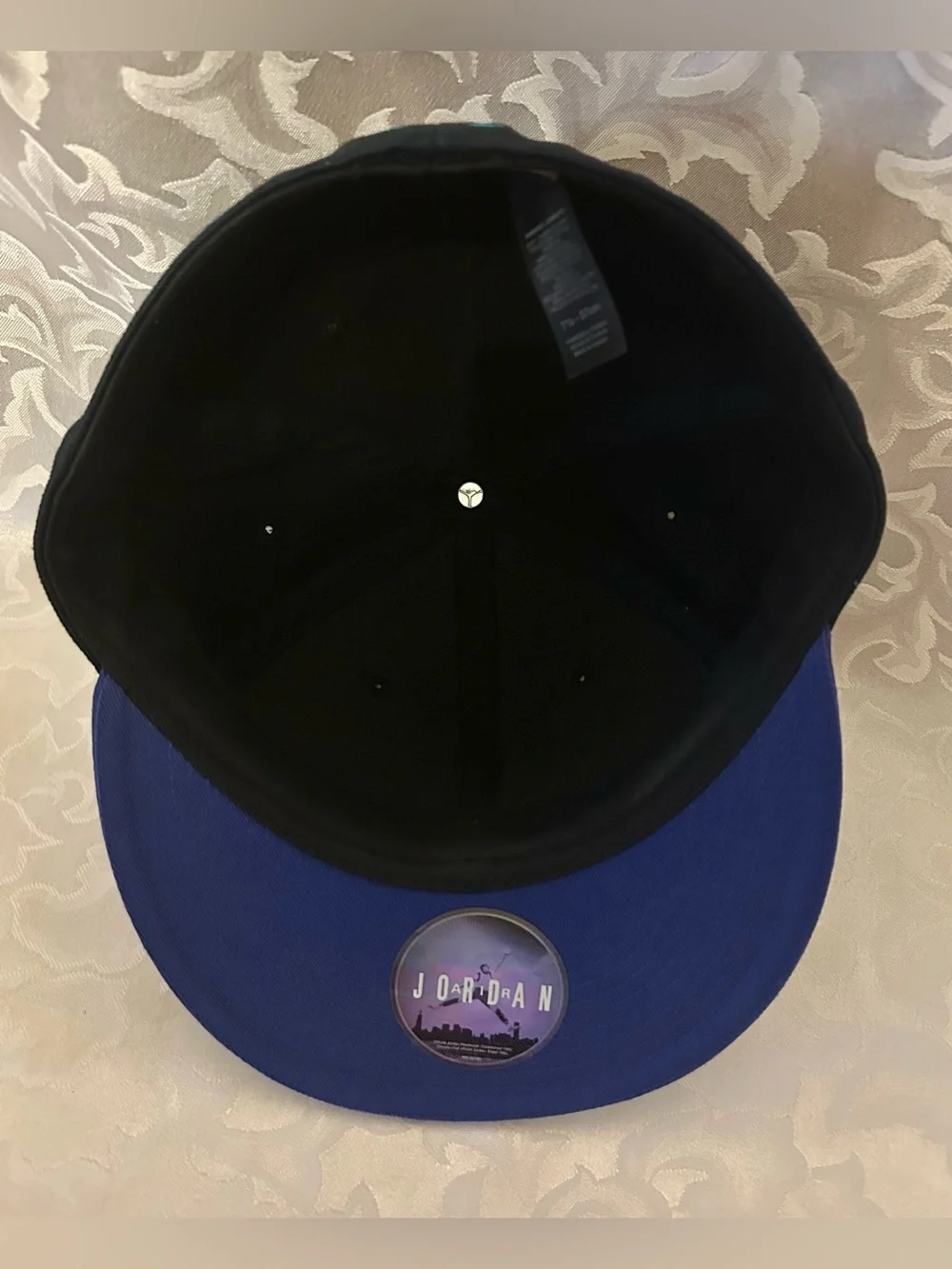 Air Jordan Grape Aqua 7 1/8 Jumpman Hat Fitted Cap, Men’s